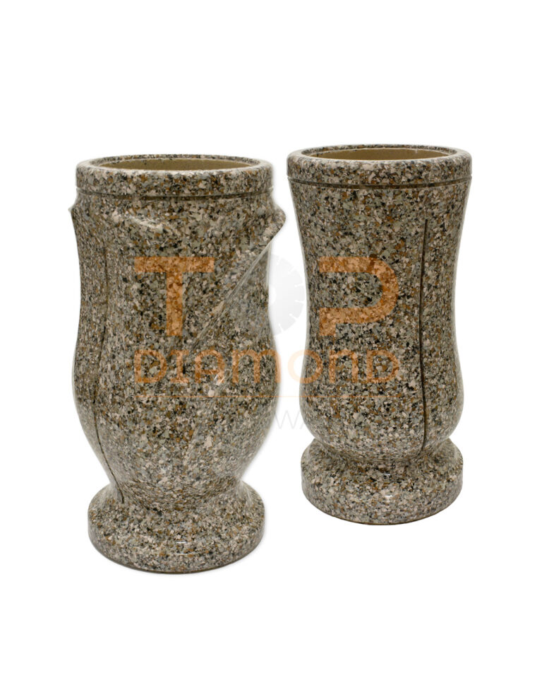 WAZON Z ŻYWICY MROZOODPORNY BRĄZ KRÓLEWSKI