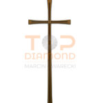 KRZYŻ ALUMINIOWY ROMANO BRĄZ