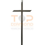 KRZYŻ ZE STALI NIERDZEWNEJ KWADRAT 15x15mm