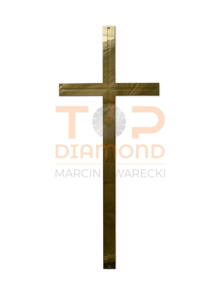 KRZYŻ NIERDZEWKA KW13 60cm ZŁOTY