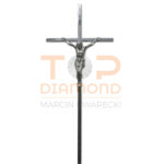 KRZYŻ PROSTY Z WIZERUNKIEM CHROM