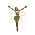 WIZERUNEK CHRYSTUSA ZŁOTY 16cm