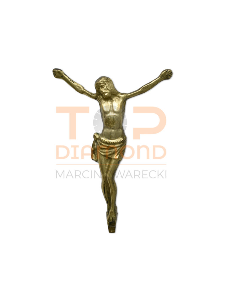 WIZERUNEK CHRYSTUSA ZŁOTY 16cm