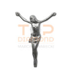 WIZERUNEK CHRYSTUSA CHROMOWANY 17cm