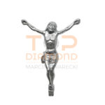 WIZERUNEK CHRYSTUSA CHROMOWANY 19cm