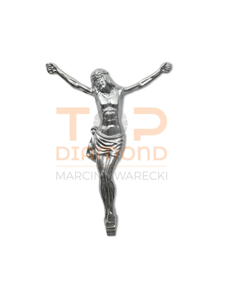 WIZERUNEK CHRYSTUSA CHROMOWANY 25cm