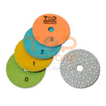 TARCZA DO POLEROWANIA 100mm 3-STEPS HYBRYDOWA