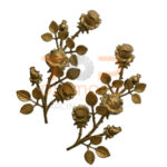 RÓŻA MOSIĄŻNA PRZESTRZENNA 29,5cm WŁOCH