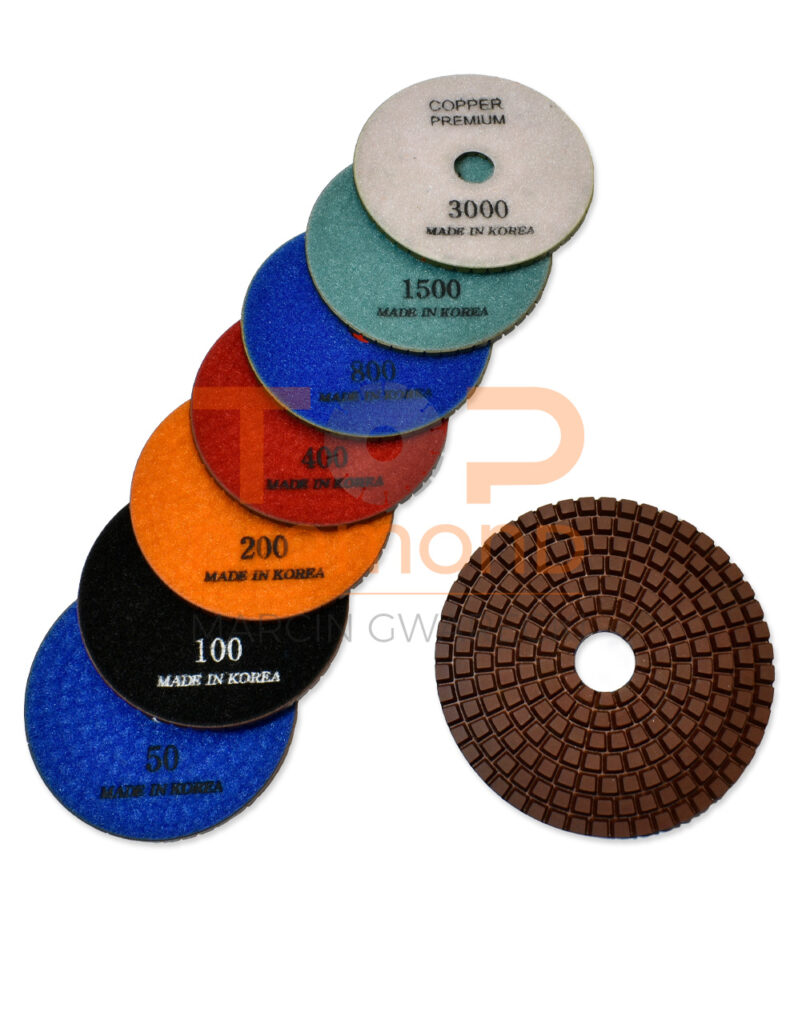 TARCZA DO POLEROWANIA 100mm COPPER PREMIUM