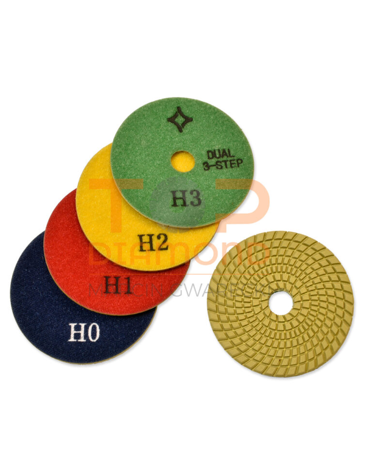 TARCZA DO POLEROWANIA 3-STEPS 100mm HYBRYDOWA
