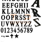 LITERA ROMANO NIERDZEWNA CZARNA