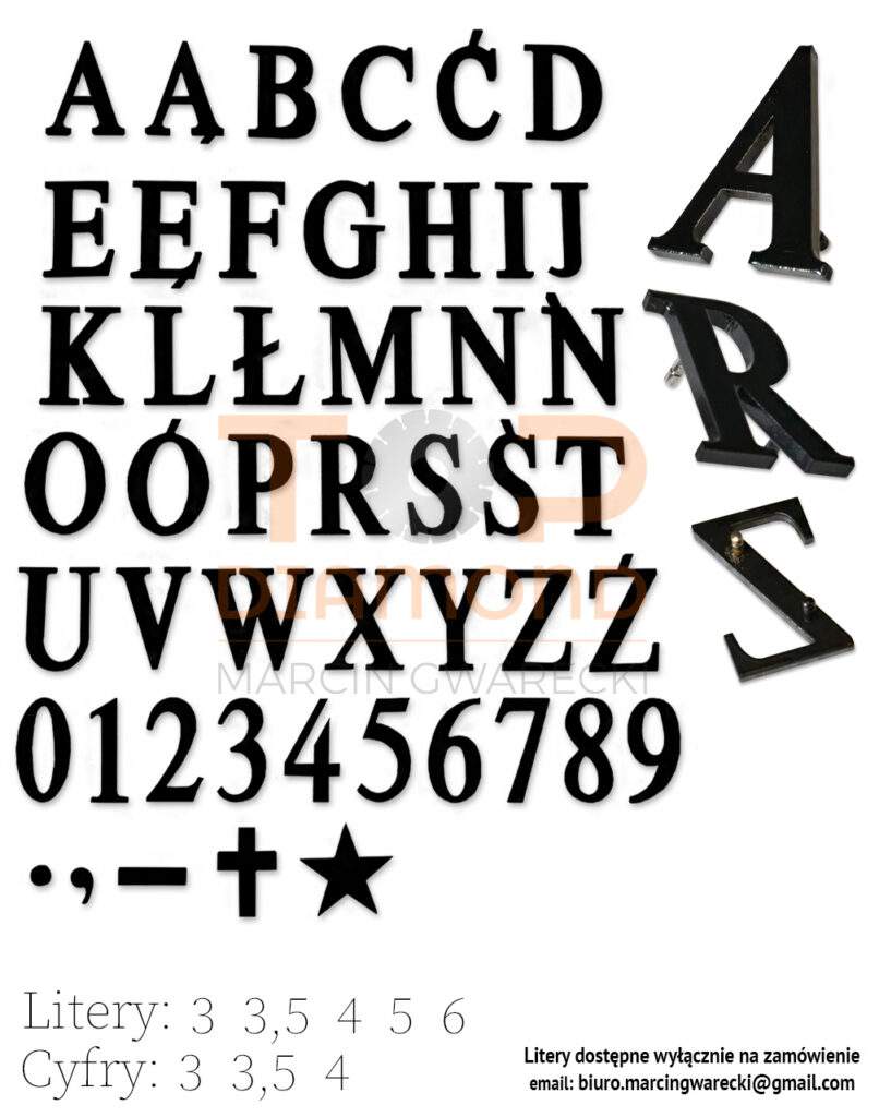 LITERA ROMANO NIERDZEWNA CZARNA