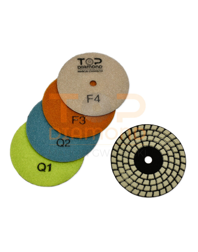 TARCZA POLERSKA JY 100mm NA SUCHO 4STEP